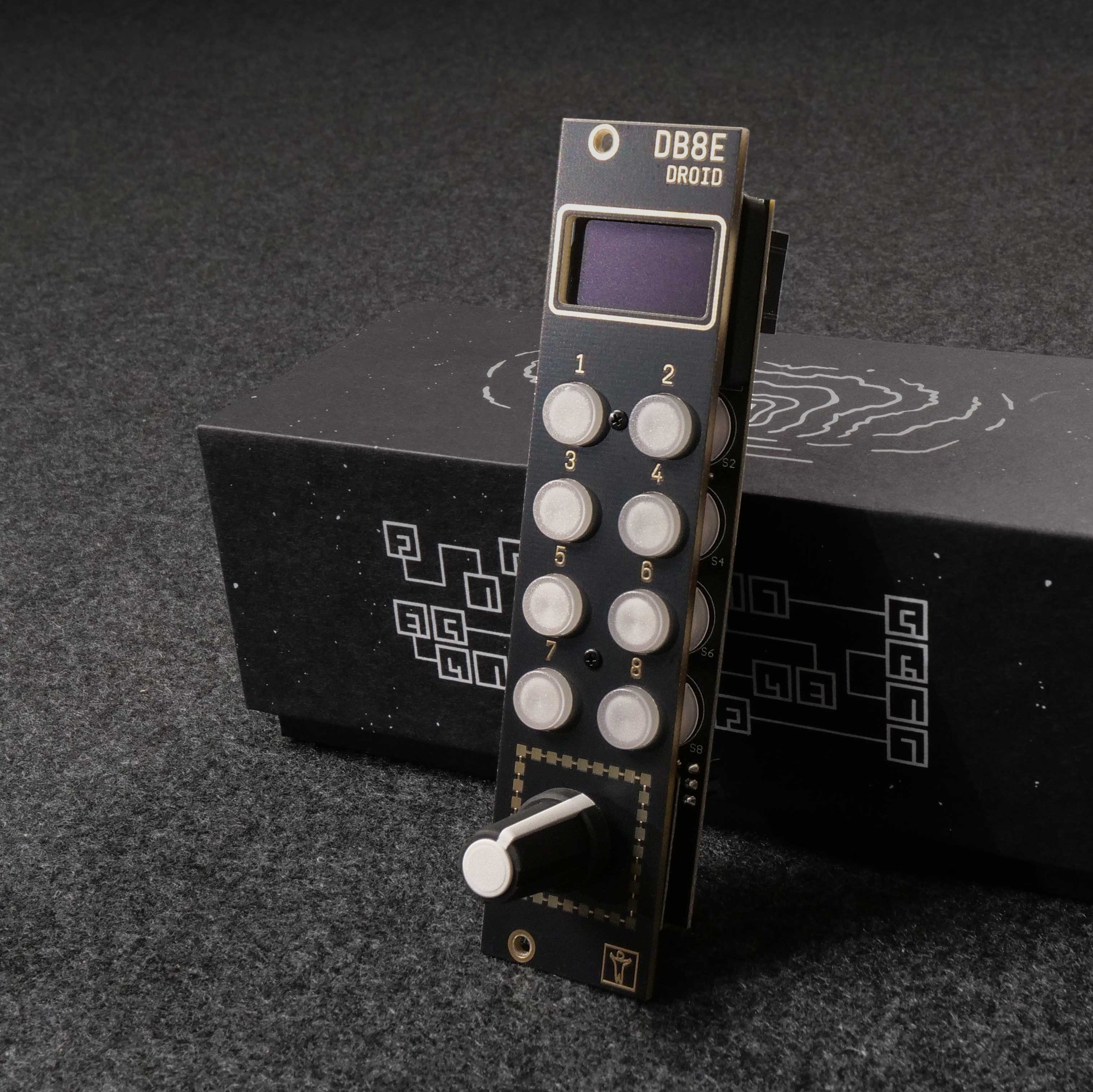 鍵盤楽器 Der Mann mit der Maschine DROID DB8E DB8E - display/controller – Der Mann mit der Maschine